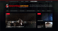 Desktop Screenshot of paranormalexistence.com