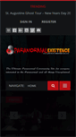 Mobile Screenshot of paranormalexistence.com